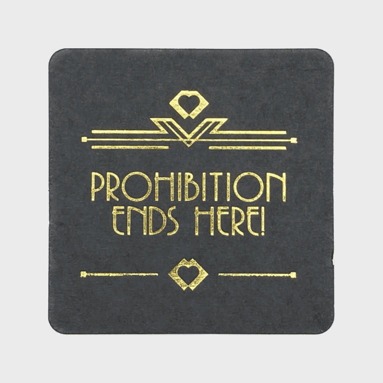 Prohibition ends here